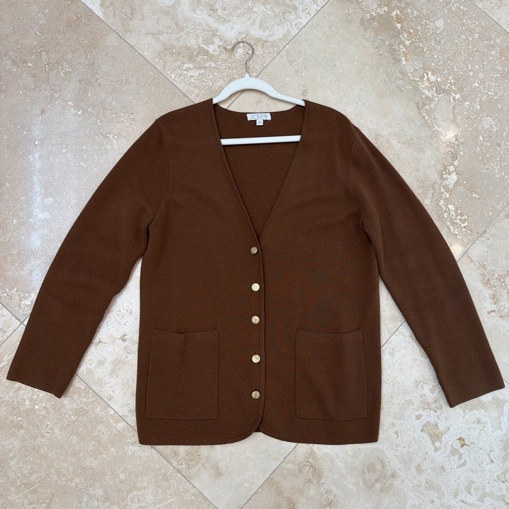 J. Crew Deep Brown Women's Cardigan
